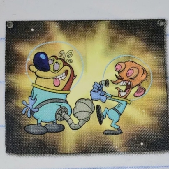 Ren & Stimpy Wall Tapestry Nick Box Exclusive NEW Nickelodeon - Picture 1 of 4